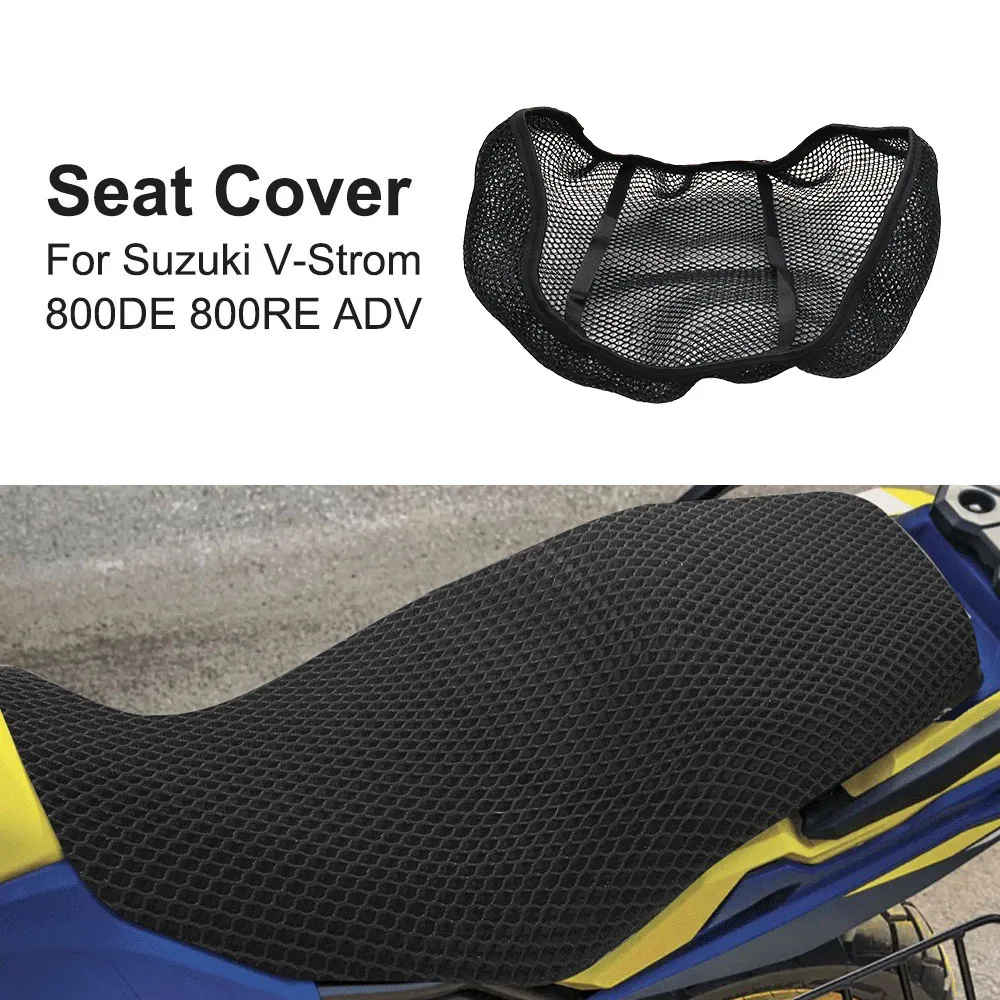 

For Suzuki V-Strom 800DE 800RE Adventure Motorcycle Seat Cover Non-Slip Breathable Heat Insulation Protection Cushion