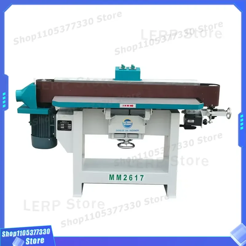 Vertical Swing Belt Sander Universal Woodworking Machinery for Precision Sanding and Polishing Tasks in Professional Workshop