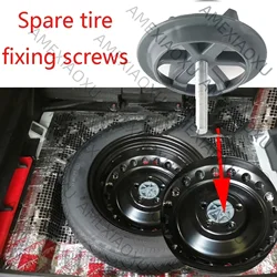 WANWUXIN Gray Spare Tire Hold Down Bolt Retainer Clamp Screw For KIA Forte Cerato Cerato Koup Forte Koup Optima Magentis Soul 62