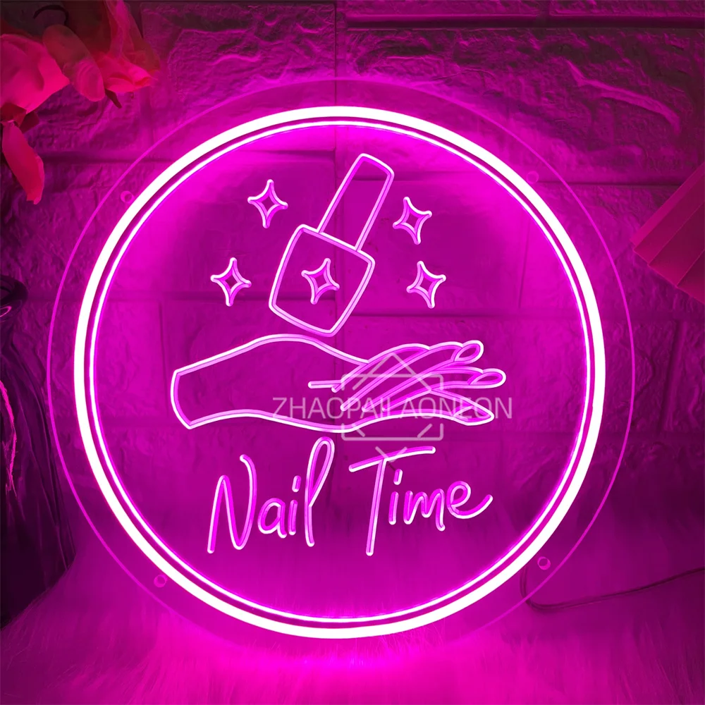 

Nail Salon Neon Led Sign Nail Shop Neon Lights USB Beauty Room Wall Decor Nail Store Decoration Beauty Salon Neon Signs