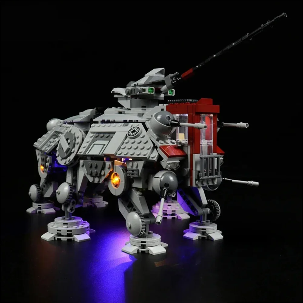 75337 AT-TE Walker Starsing Wars Movie Led Lighting Kit Not Include Building Blocks (Only Lighting Set)