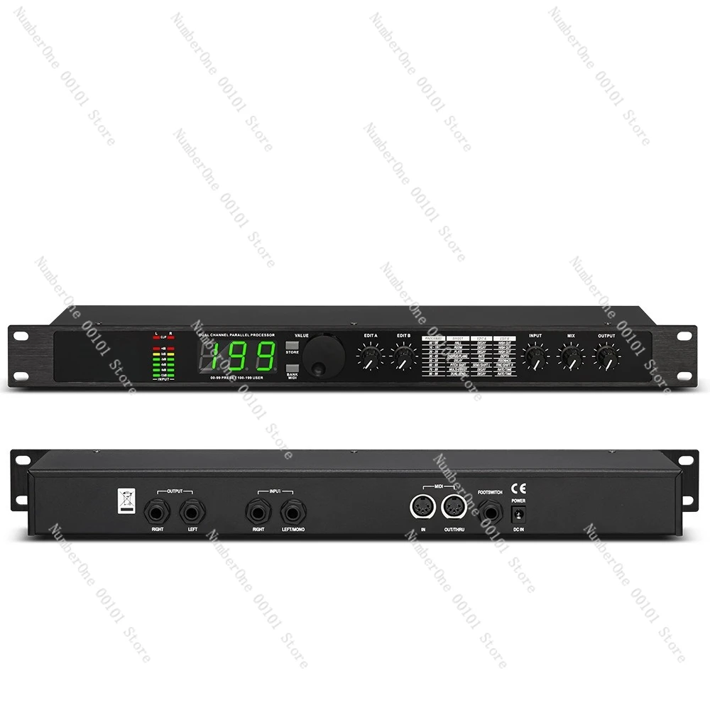 leus-a4-cross-border-small-effects-processor-with-199-dsp-professional-effects-mini-reverb-portable-microphone