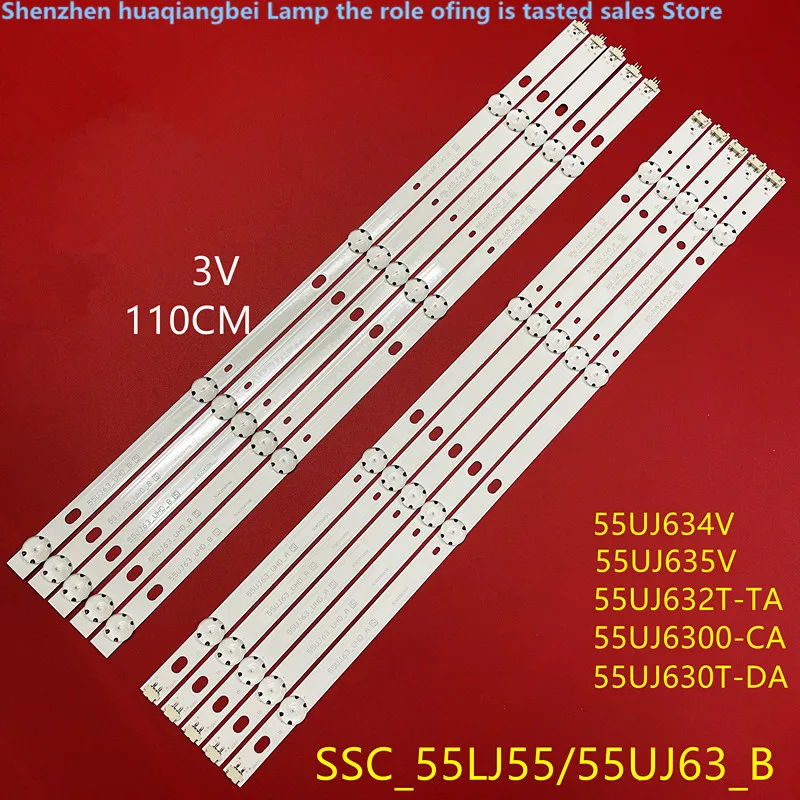 LED Backlight Strip For LG 55UJ6309 55UJ635V 55UJ634V 55UJ630V 55LJ5550 55UJ6300 55UK6100PLB 55UJ63_A B Eav63632405 EAV63673005