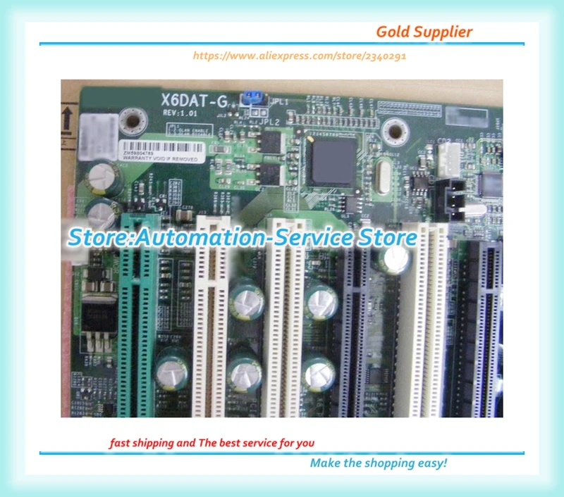 

X6DAT-G Server 800 FSB Workstation 604