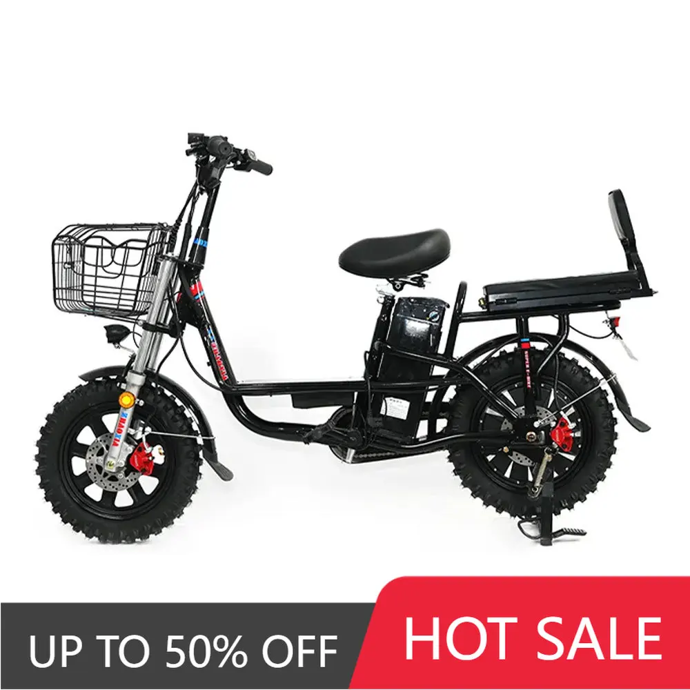 

JYF Fat Tire 500W Electric Bike High Quality Electric Cargo Bike