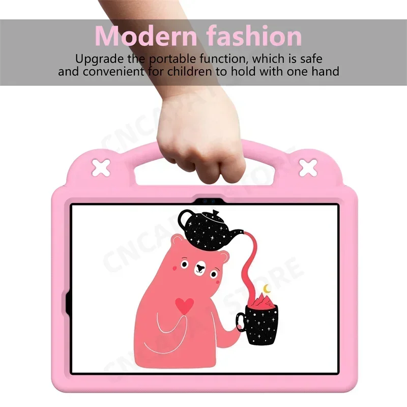 Kids EVA Foam Cover For Samsung Galaxy Tab S11 S10 Lite S9 FE S8 S7 Case SM-X730 SM-X736B X400 X406B X520 X526B Portable Funda