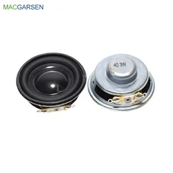 40mm Full Range Speaker DIY Audio Mini  Portable Bluetooth Speakers PC 4 ohm 3W for Repair Sound Box High Quality Soundbar 2pcs