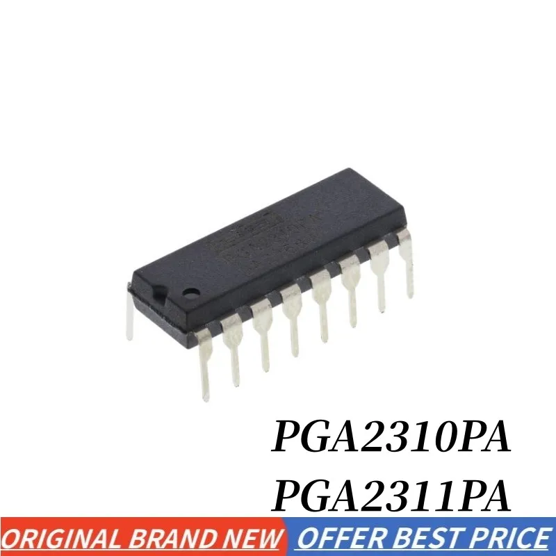 PGA2310 PGA2310PA PGA2311PA PGA2311P PDIP-16 Stereo volume control chip