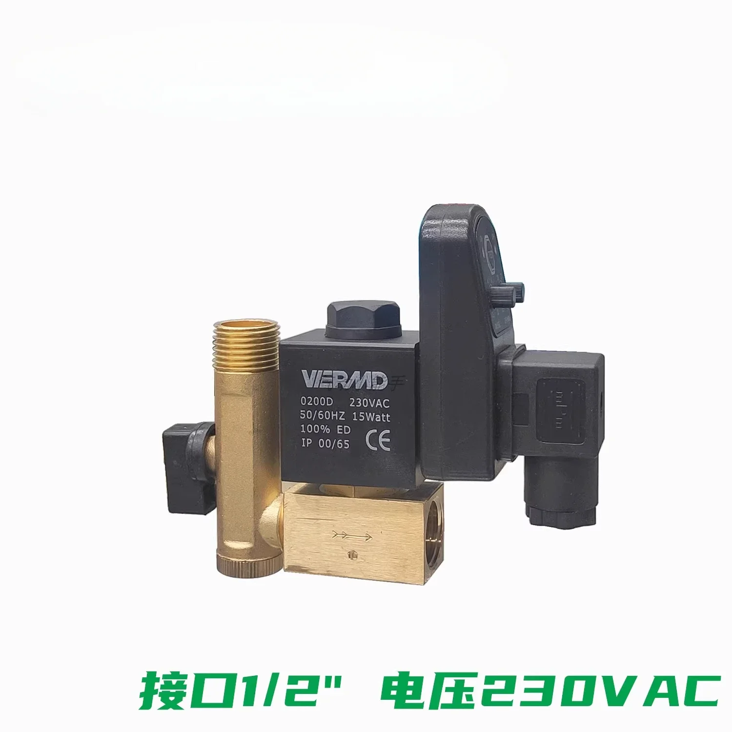 

Электронный автоматический канализационный клапан времени VR - A - 15-1,6 МПа сплит-тип 0200D 230VAC015W