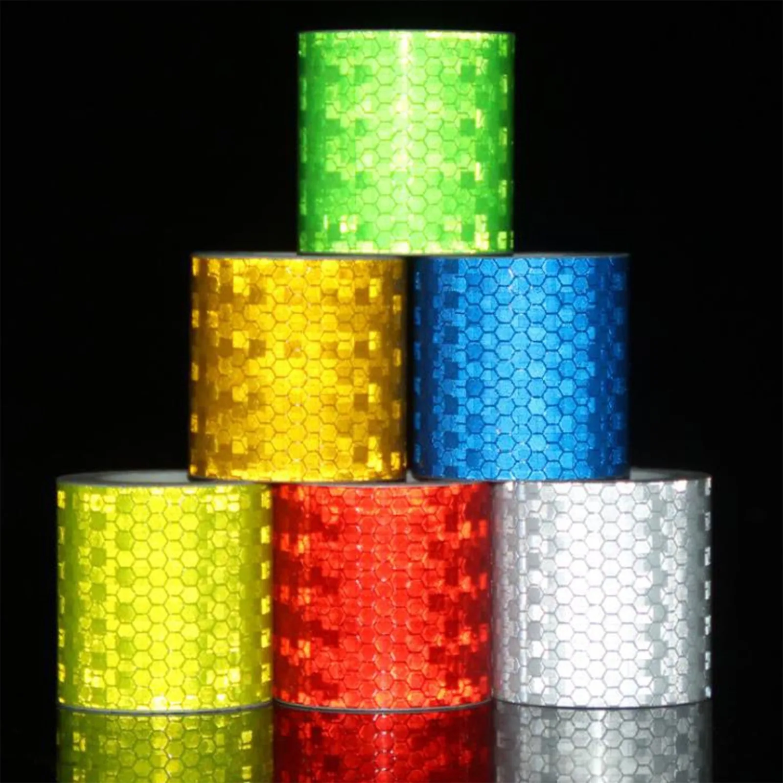 3M*5cm Reflective Tape Waterproof Outdoor Reflector Tape for Safety Visibility in Low-Light Conditions