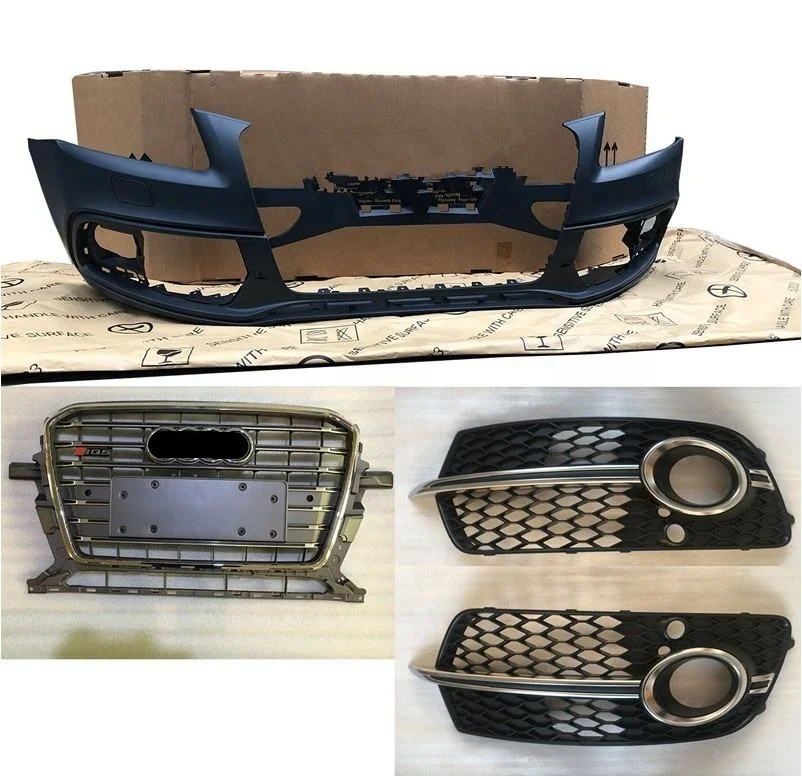 SQ5 front bumper with grill for Audi Q5 SQ5 Audi bodykit Car bumper for Audi Q5 SQ5 2013 2014 2015 2016 2017