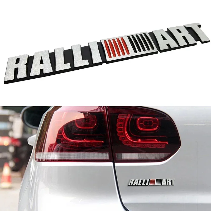 Car Side Fender Sticker Rear Emblem for Mitsubishi RALLIART L200 Outlander ASX Lancer Montero Pajero Eclipse Galant Accessories