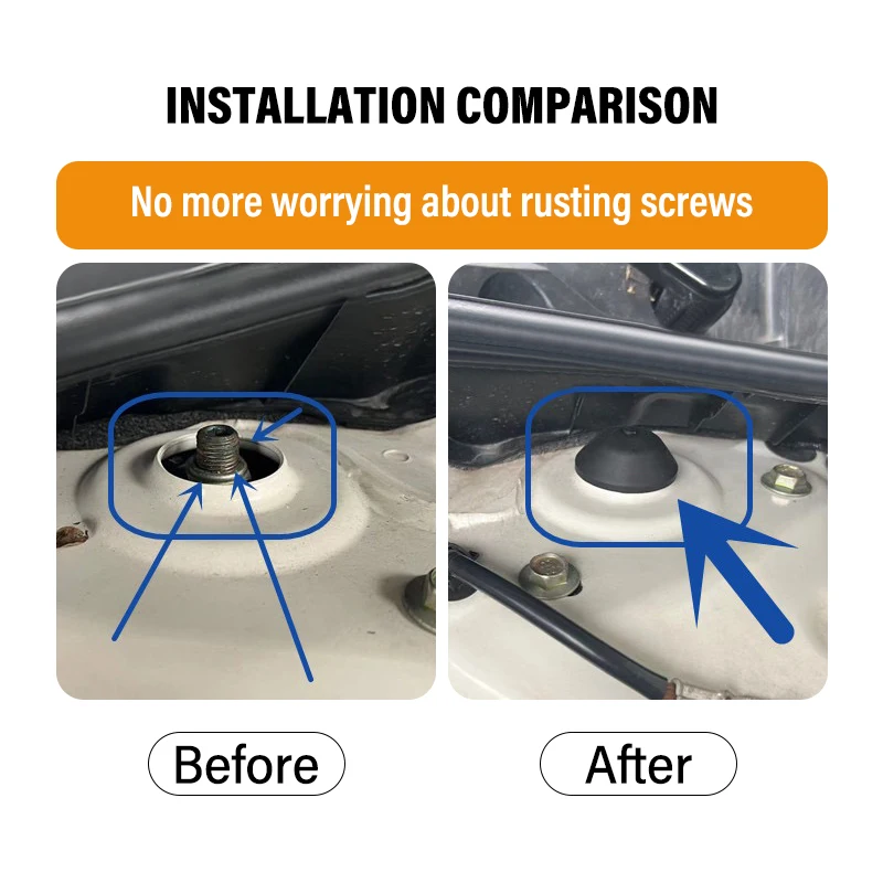 1X Front Suspension Strut Mount Cover Waterproof Dustproof For Nissan New Qashqai X-Trail Sylphy Altima Accessories