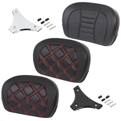 Motorcycle Rear Passenger Sissy Bar Backrest Pad For Harley Touring CVO Electra Street Glide FLHXSE Road King Softail Breakout