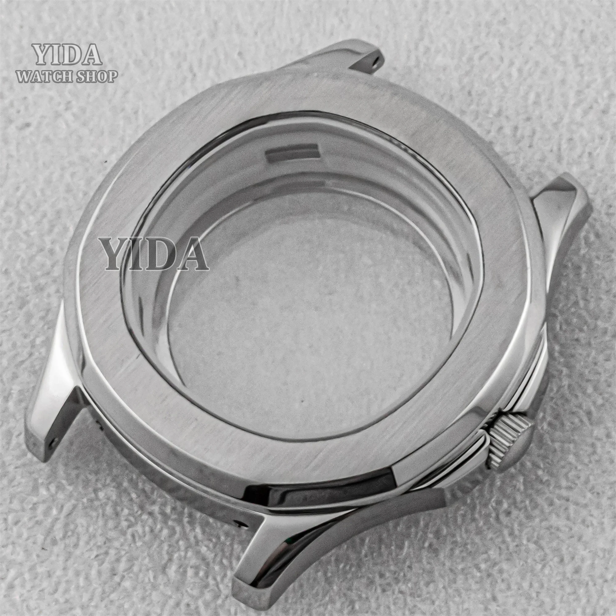 42mm Mod Watch Case Sapphire Glass Stainless Steel Case Accessory for AQUANAUT Nautilus 32mm Dial NH35 NH36 Mechanical Movement