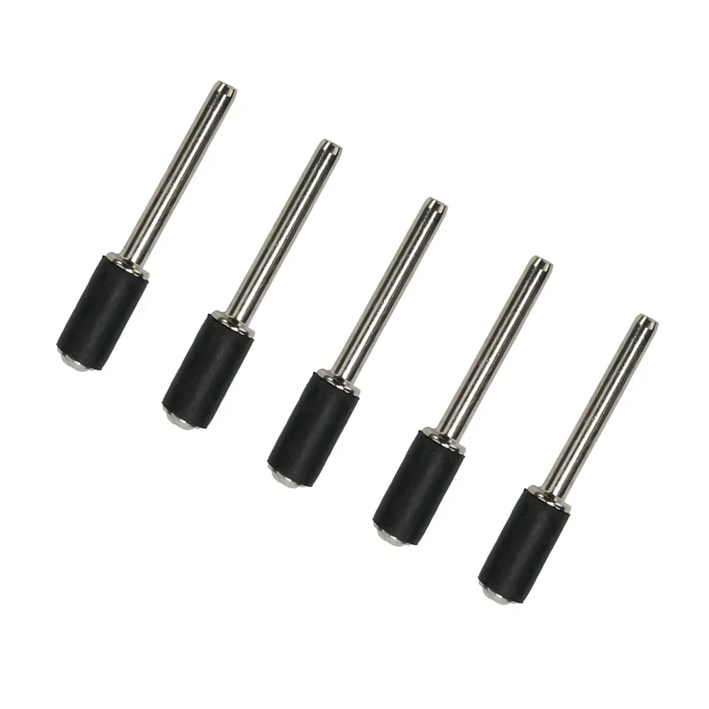 

5Pcs Sanding Mandrels 0.39inch 12.7mm 6.35mm Shank Mandrels Silver 9.5mm Abrasive Tools Drum Sanding Kit Metal