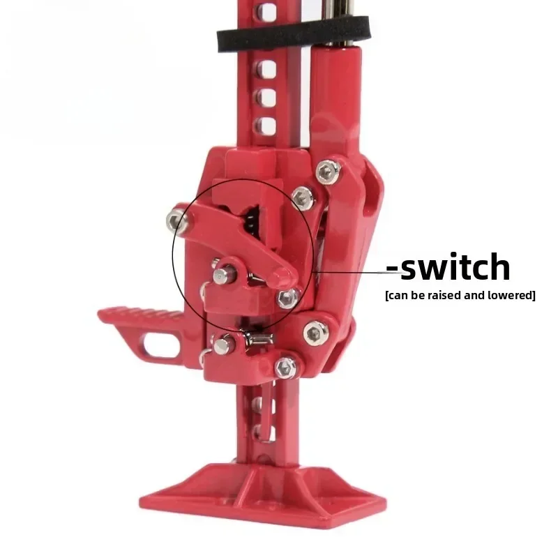 Symulacja przesuwnego hydraulicznego podnośnika do tuningu samochodów RC typu crawler w skali 1/10, kompatybilny z Trxs TRX4, Axial SCX10