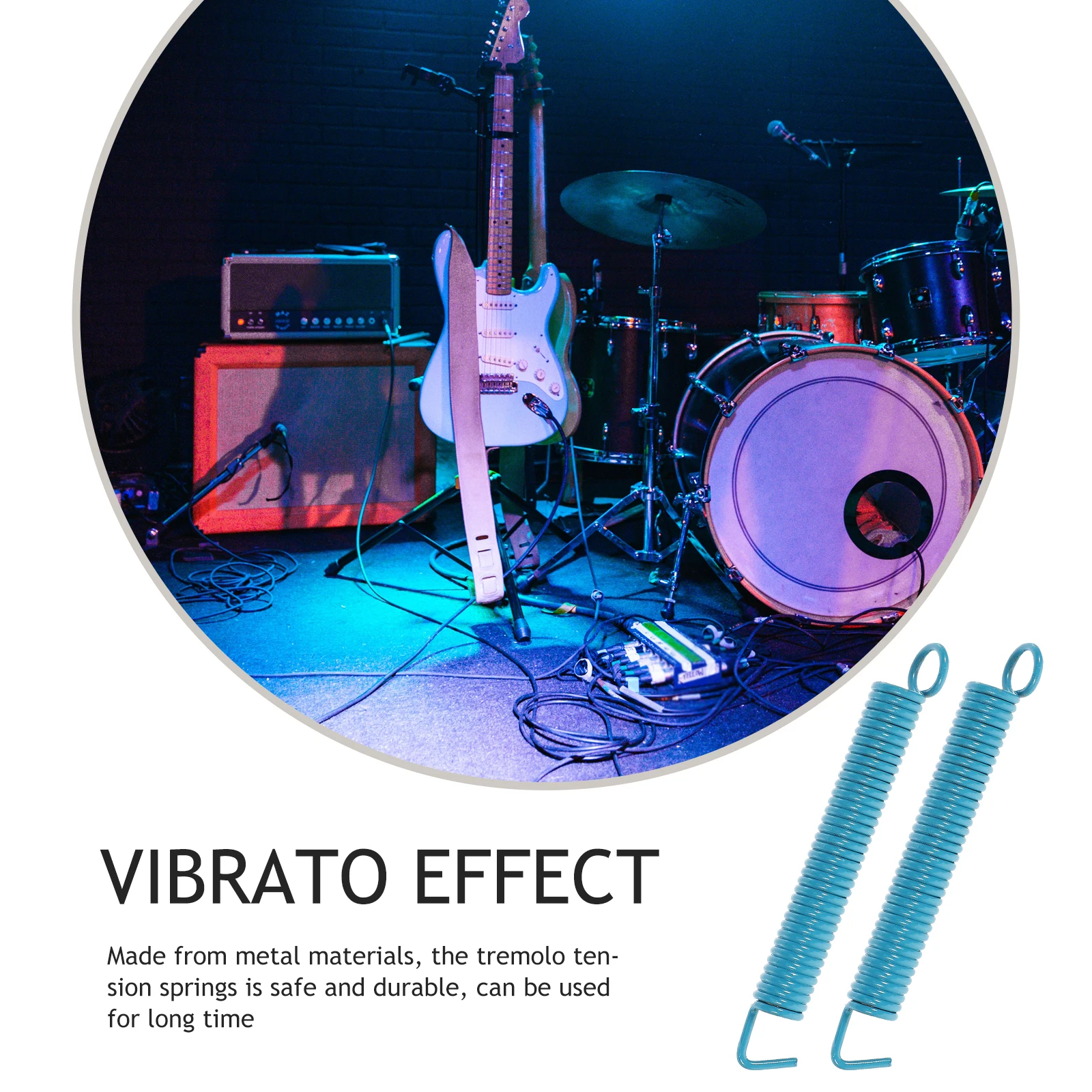 

3 Pcs Vibrato Bridge Spring Acoustic Guitar Springs Guitars Electric Tremolo Stretch
