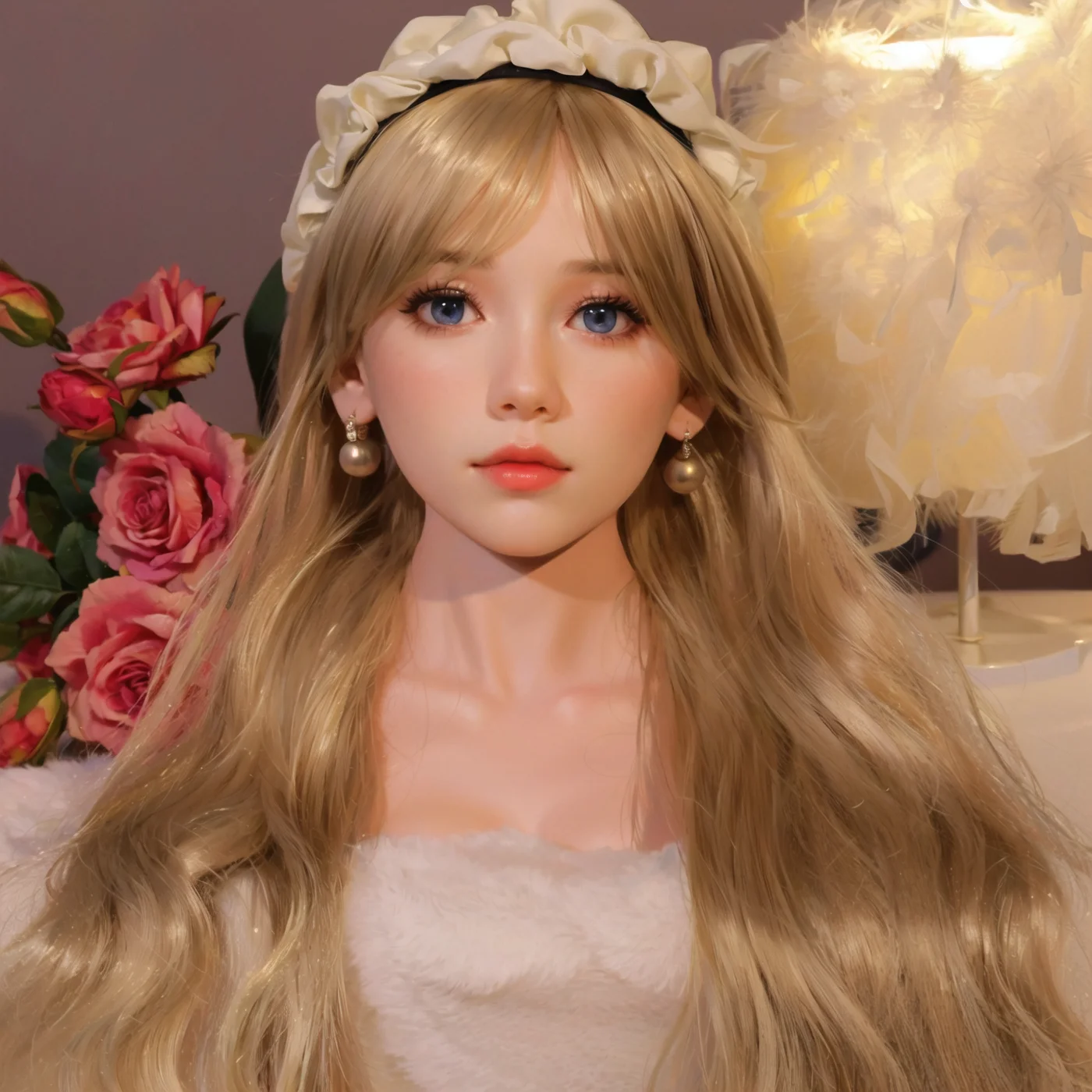 

1:1 копия модели женской головы, чрезвычайно сексуальная, изготовлена из материала ТПЭ, мягкая, можно продавать отдельно в качестве парика, игрушка для взрослых мужчин.