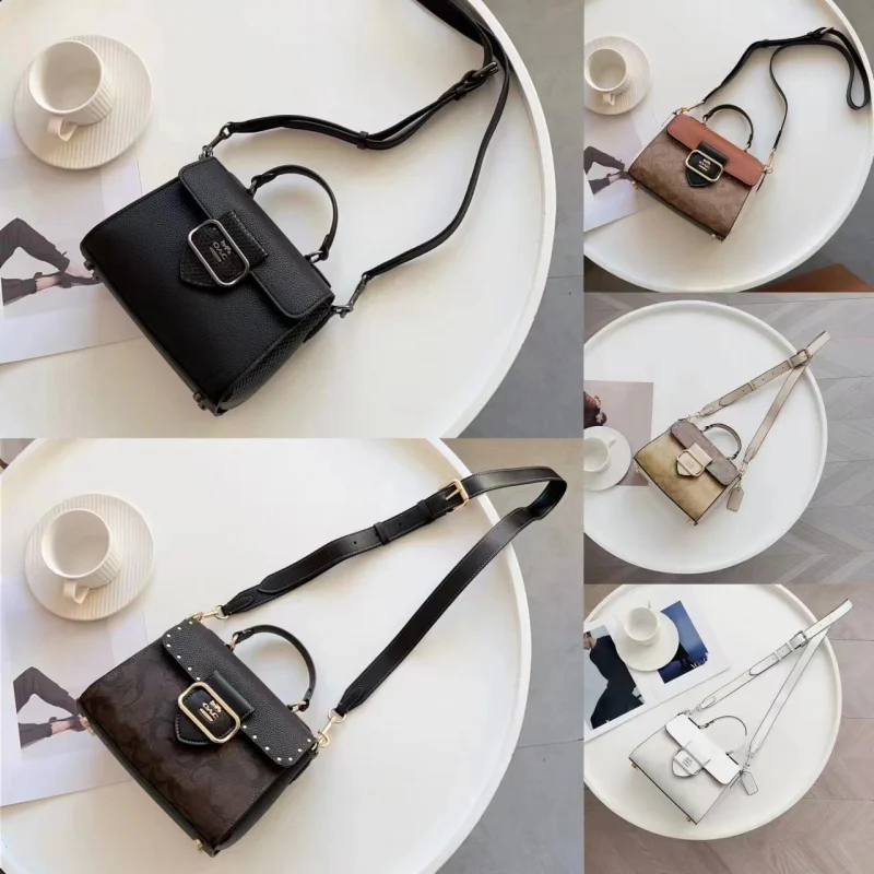 Koujia New Modern Retro Women's Shoulder Messenger Bag Classic Elegant Satchel Fashion All-Match Portable Women's Bag