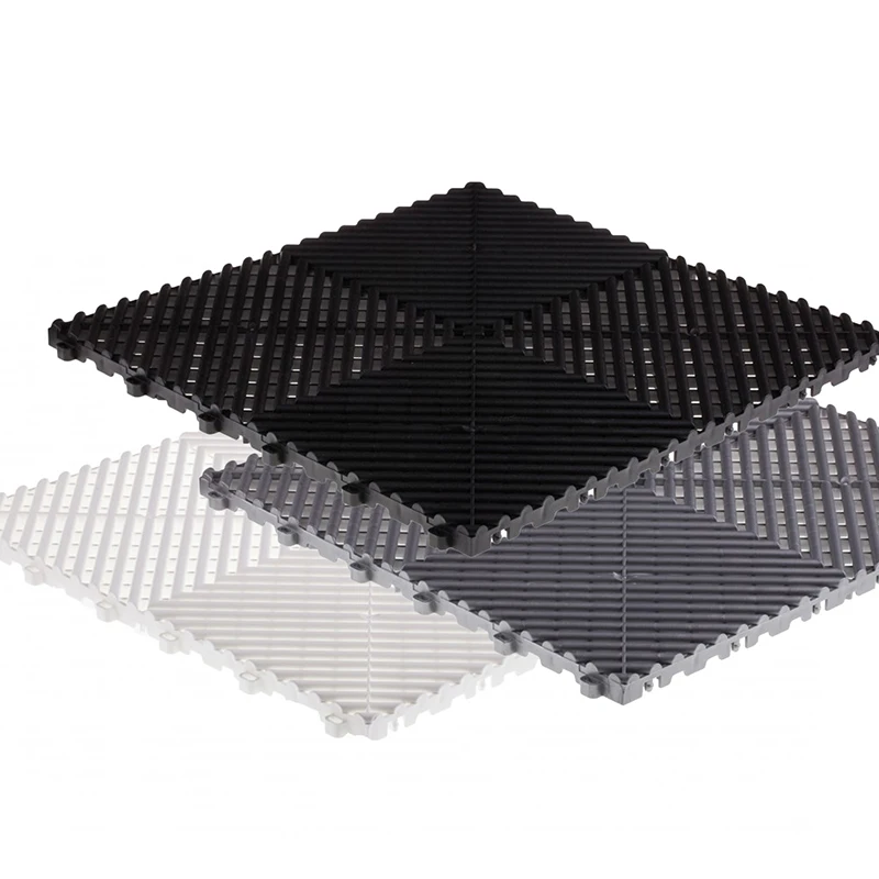 PVC Anti Slip Garage Floor Mat, Plastic Mat, Strong and Tough, Anti Slip, Free Samples, Free Samples