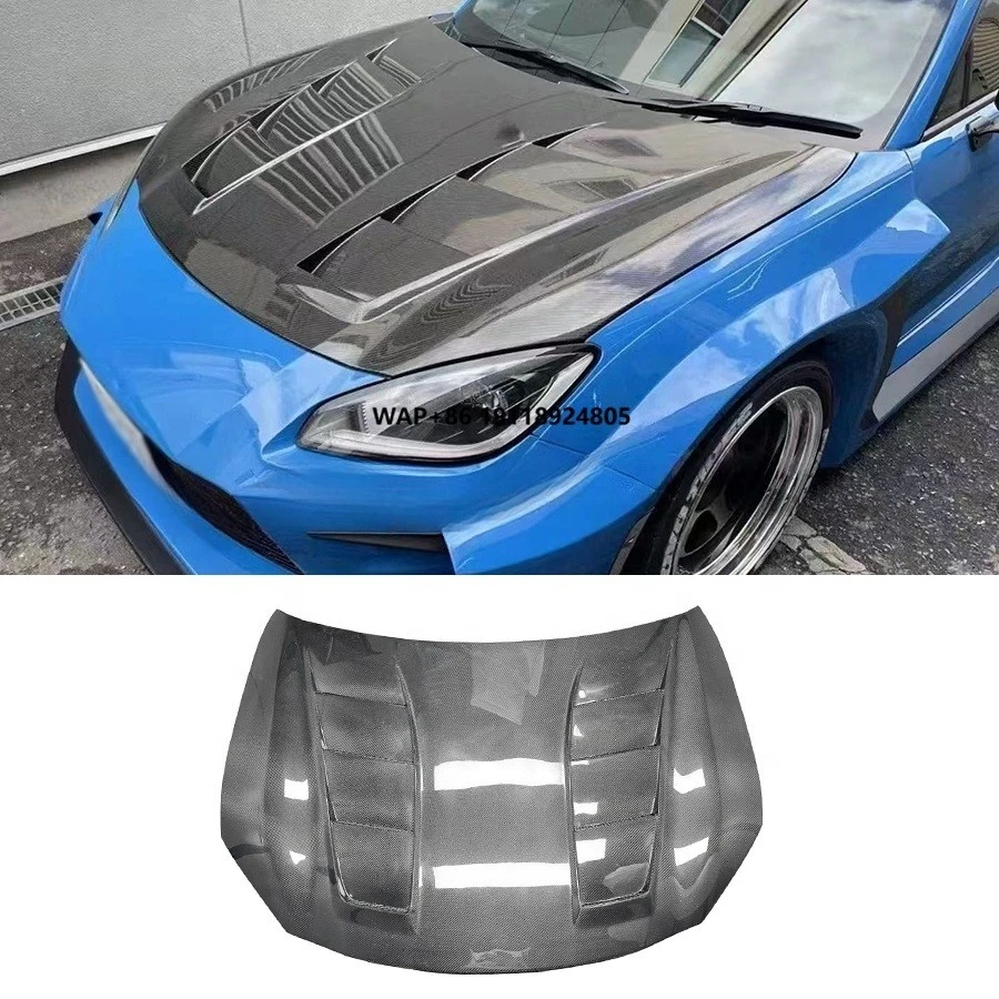 

2021+ for GR86 for Subaru BRZ WCDG Style Body Kit New Real Carbon Fiber Front Hood/Bonnet Cover