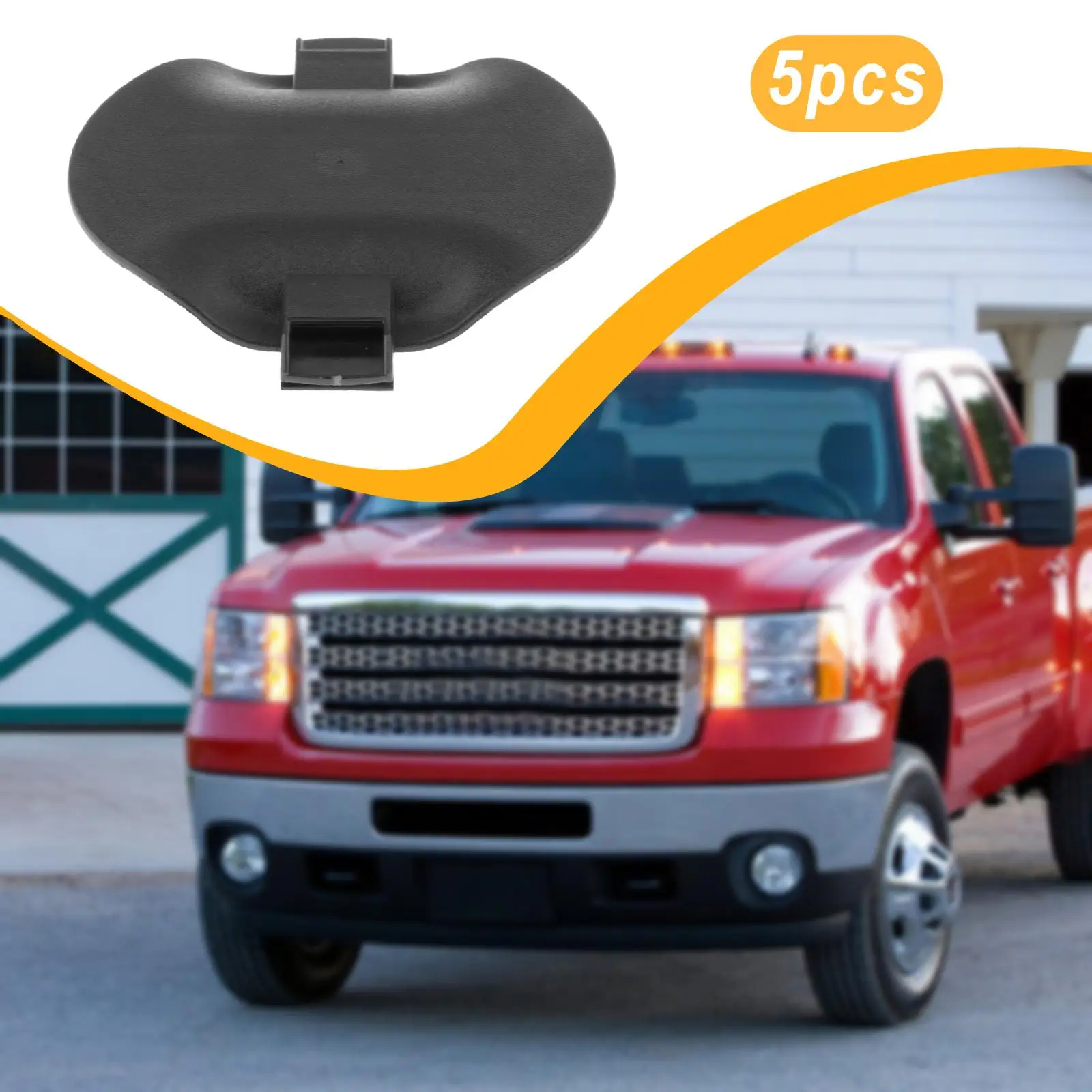 

5x Platform Hitch Mount Covers,Sturdy Easy to Install Automotive Accessories Towing Hitch Part Portable Replacement