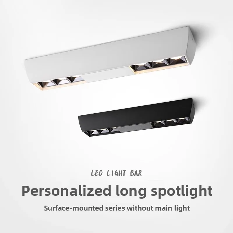 Can spotlight full spectrum no living room anti-glare ultra-thin cylinder light grille