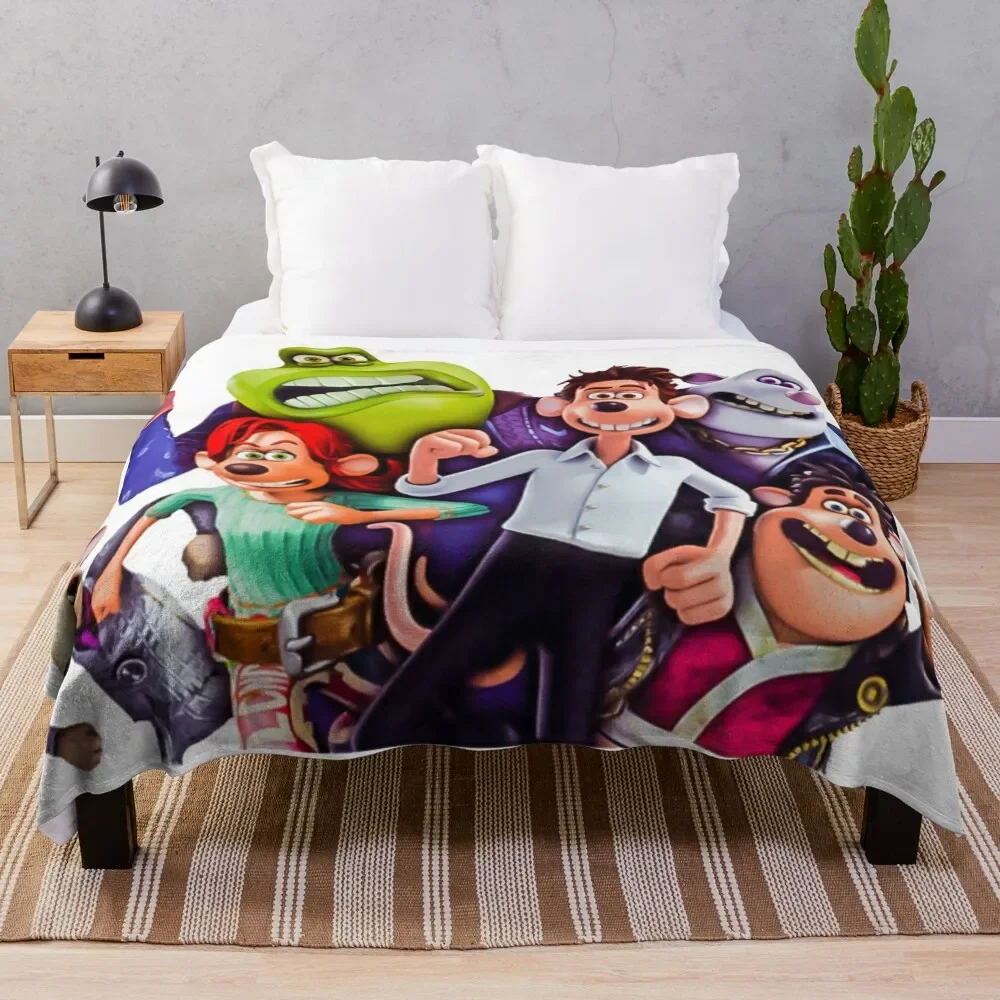 

Very nice design Flushed Away Throw Blanket Dorm Room Essentials Blankets Sofas Of Decoration Blankets