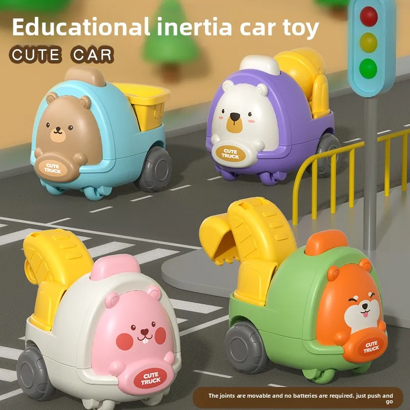 Chenghai لعب الأطفال البناء بالقصور الذاتي مركبة التنقيب جرافة رياض الأطفال الهدايا الصغيرة آلة دمية اللعب #1