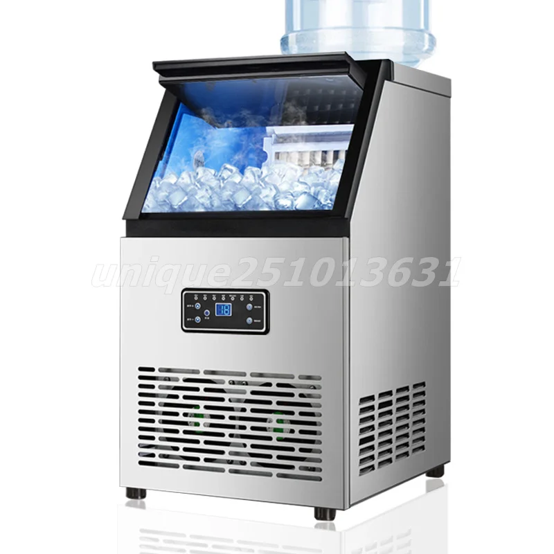 Commercial High Quality Ice Cube Maker 40KG 60KG 90KG /24H Electric Ice Maker Ice Cube Making Machine