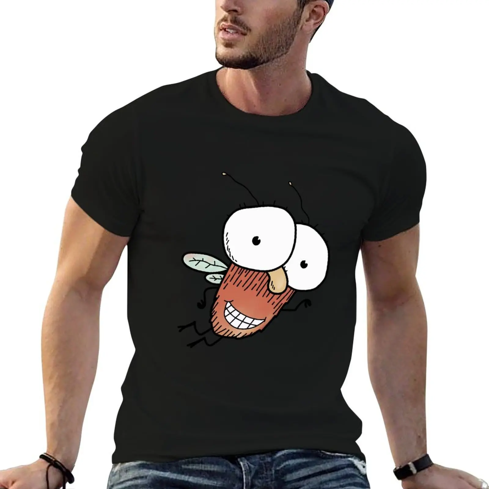 Fly guy fan art T-Shirt Breathable Gym Short Sleeve T-Shirt