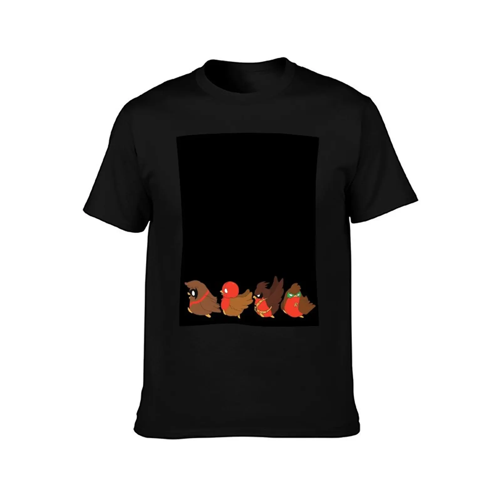 Go!Robins! - Robins on the Go! T-Shirt anime clothes customs men clothing