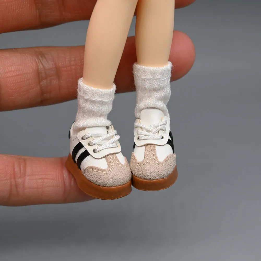 German Training Sneakers Casual Canvas Board Shoes for 20CM Zsiga 1/8 1/6 BJD Doll - Only Shoes Footwear Accessories