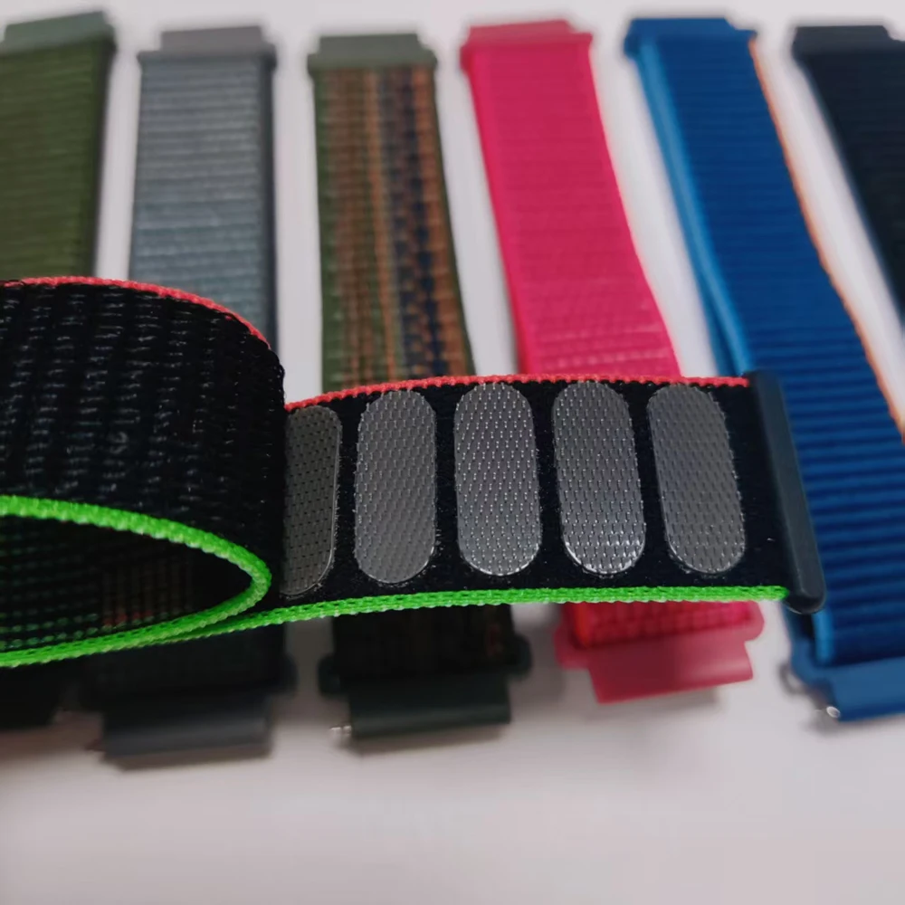 20mm 22mm Nylon Strap For Samsung Galaxy Watch Active 2/Gear S3 /7 4/6 Classic 5 Pro 45mm 40mm 44mm Bracelet Garmin Venu 3 Band