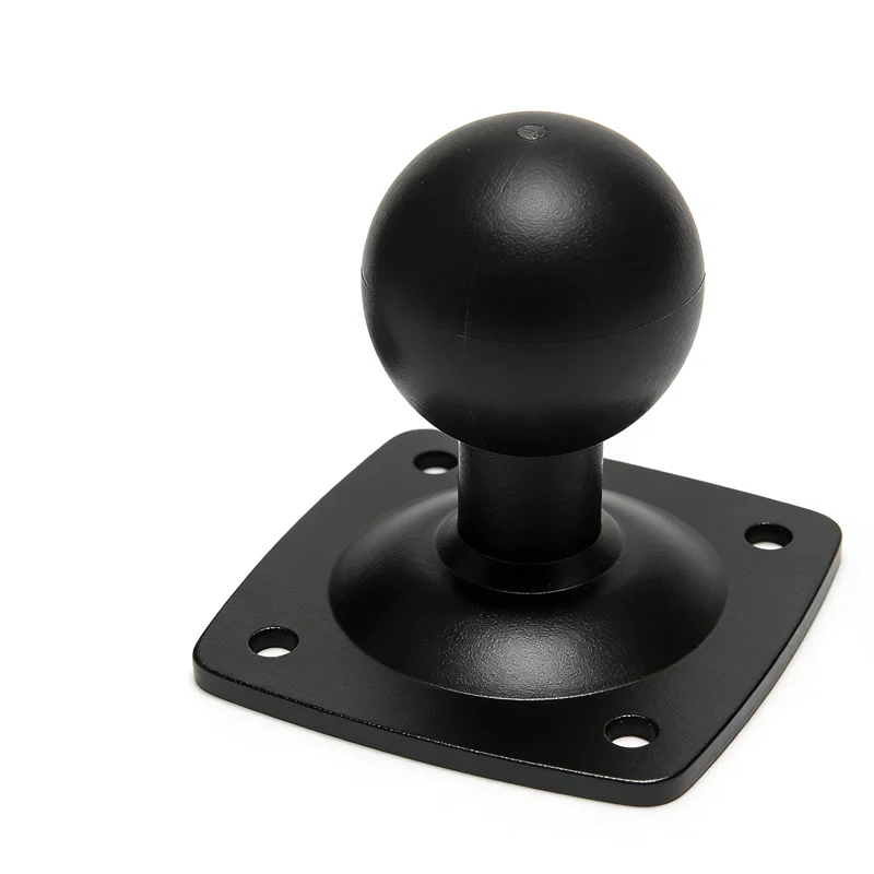 4-Hole 30*30mm Square 1 Inch Ball Mount Base Plate for Rear View Mirror Mount Holder for Car DVR Dash Cam Mounts Holders