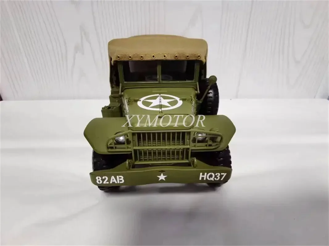 NEW Xiaoguang 1/18 World War II Dodge JEEP Beep WC51 WC52 WC Series Model Car Collection Ornaments Display Hobby