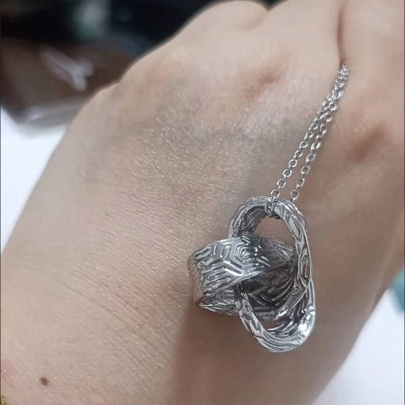 قلادة Dr.Stone Eterno Recit - قلادة Senku Ishigami مستوحاة من ميدوسا كوسبلاي الدعامة أنيمي السلع المشجعين هدية العشاق #3