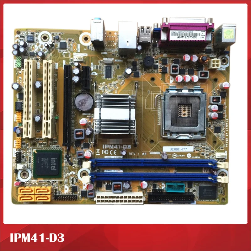 

Original Desktop Motherboard For PEGATRON For IPM41-D3 G41 DDR3 LGA 775 Fully Tested High Quality