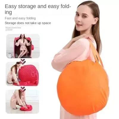 Portable Steam Sauna Set Foldable One Person SPA Tent with 2L Larger Steamer Remote Control 110V 220V