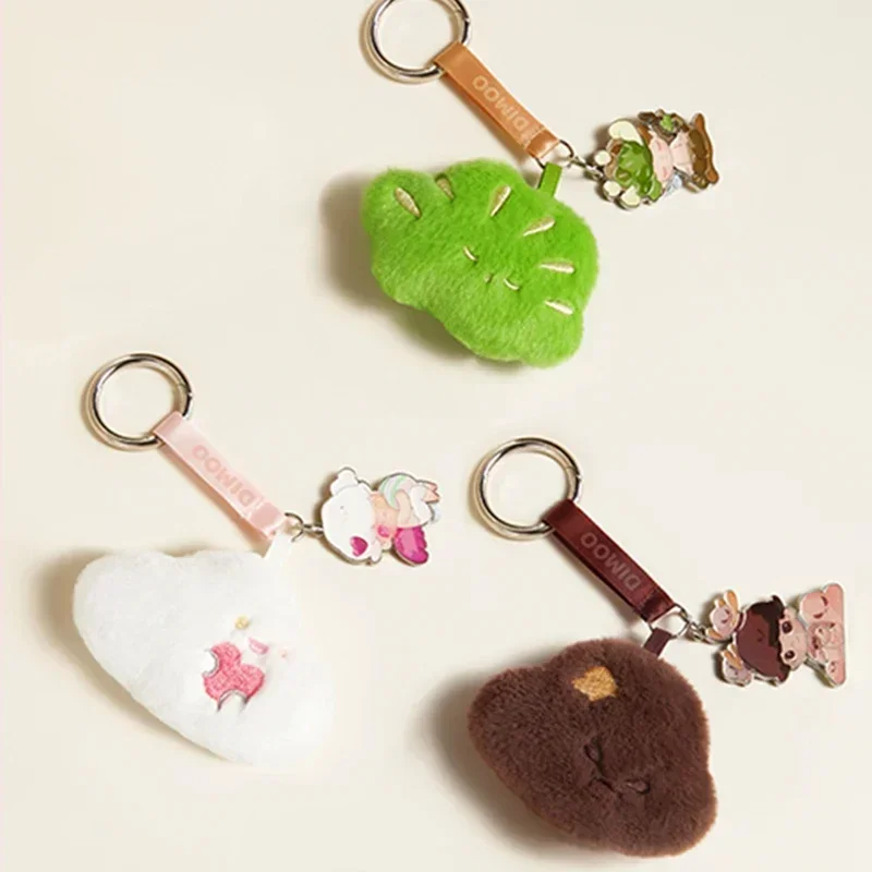 POPMART DIMOO ซีรีส์ By Your Side ของเล่นแบบกล่องสุ่ม ตุ๊กตาตกแต่งโต๊ะทำงาน ของสะสม ฟิกเกอร์อนิเมะ