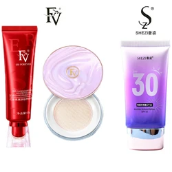 FV Foundation Matte Powder Shezi Makeup Set Acne Concealer Maquilaj Face Care Cream Full Face Cover Cream Cosmetic Oil Control