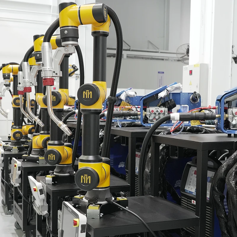 New Easy Prog IIMT 6-Axis Auto Cobot SS 5kg WeldingMechanical ArmManipulatorWorkstationServo Actuated Jib Arm view 5
