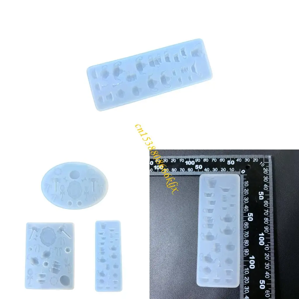 

Heat Resistant Silicone Mold Teas Party Theme For Handcrafted Ornament Making 066C