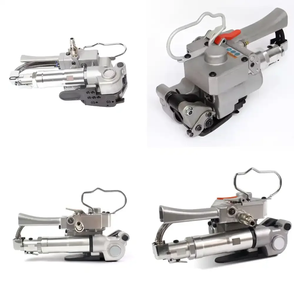 

Pneumatic Baler Heat Melt Integrated PP PET Plastic Steel Strapping Machine Professional Tool for Commercial Packaging Needs