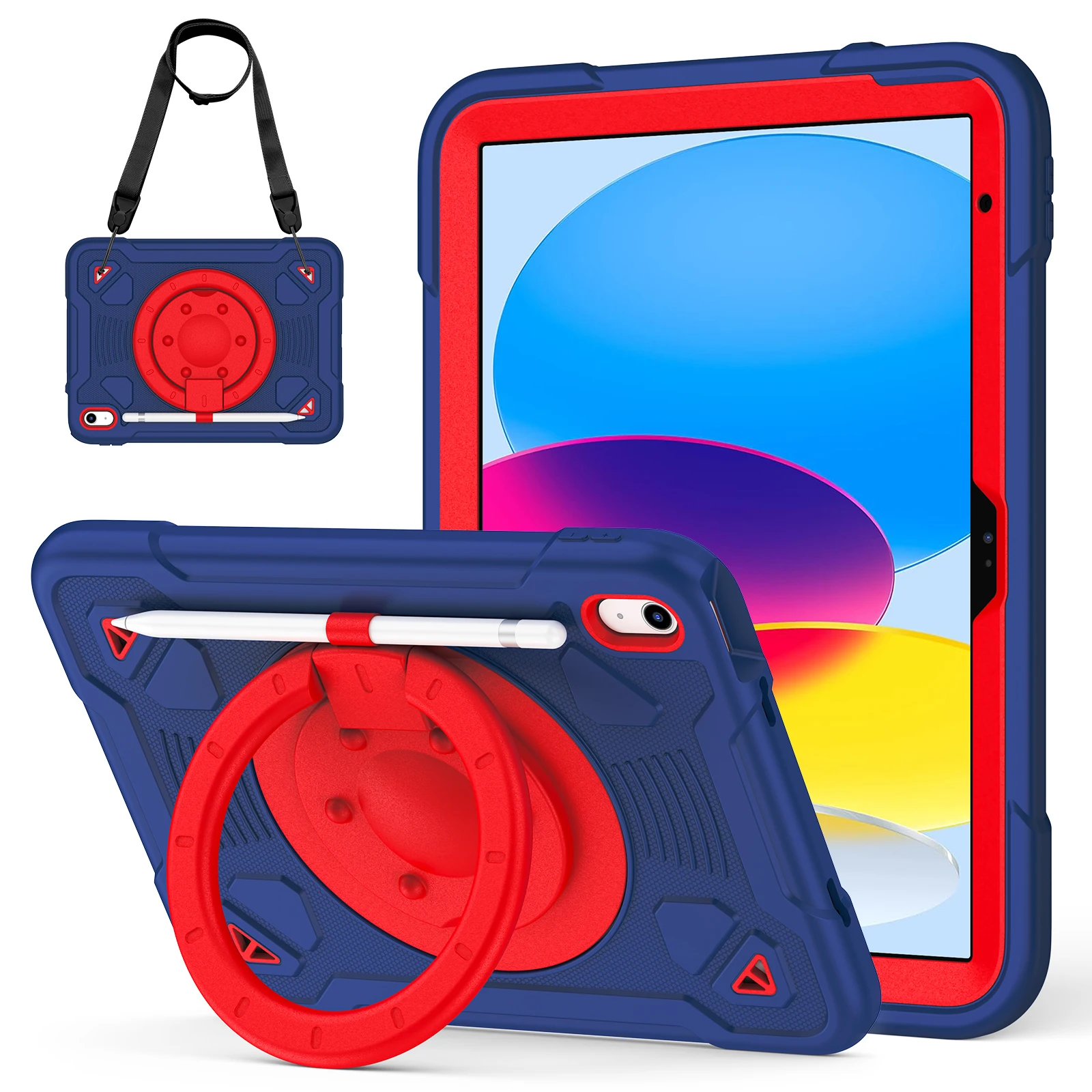 

Защитный чехол ablet TKXQ подходит для iPad A16 11th (2025)/iPad 10 (2022) с подставкой в наличии в 14 цветах.