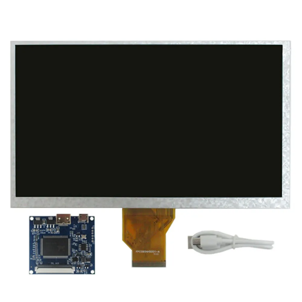 Imagem -02 - Polegada At090tn10 Tela Lcd Multiuso Controlador de Controle Placa Driver Mini Hdmi-compatível 9