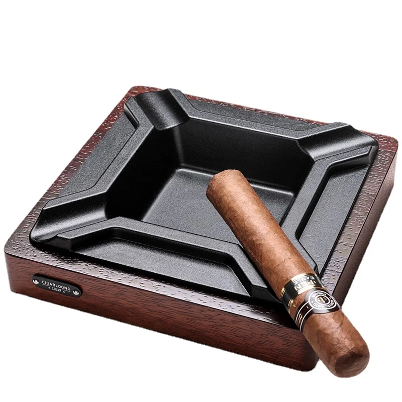 

Cigar ashtray, metal, large-caliber cigar, special cigarette trough, household large ashtray