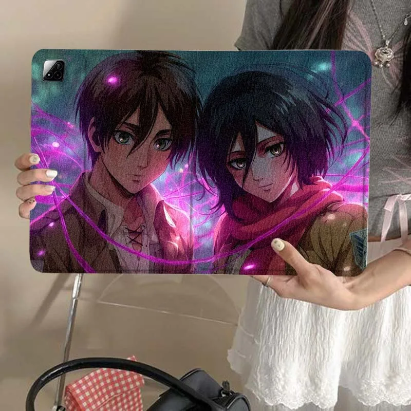 

Attack on Titan Art Couples For Xiaomi Redmi Mi Pad 4 5 6 6s 7 7s SE Pro 2 11 Plus Max 12.4 11 11.2 12.5 8.7 inch Tablet Case
