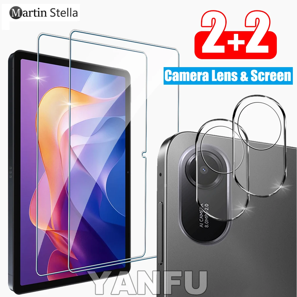 

2 шт. защитная пленка из закаленного стекла 9H для Xiaomi Redmi Pad 2 11 дюймов 2025, аксессуары для защиты экрана